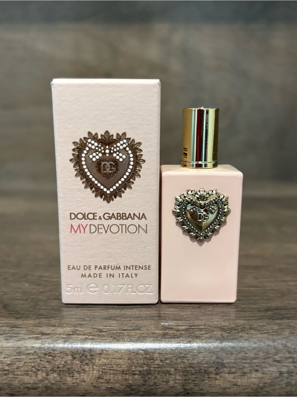 NEW IN BOX Dolce & Gabbana Devotion EDP Intense Travel Size Collectible Bottle